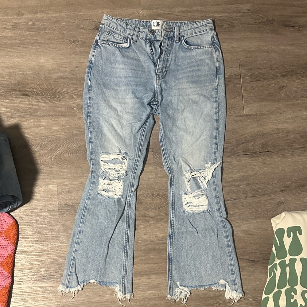 BDG cropped flared jeans